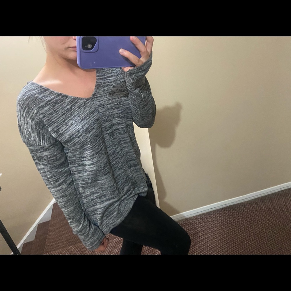 Gray long sleeve shirt | Forever 21